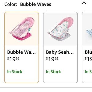 Baby Bathtub Support NWOT